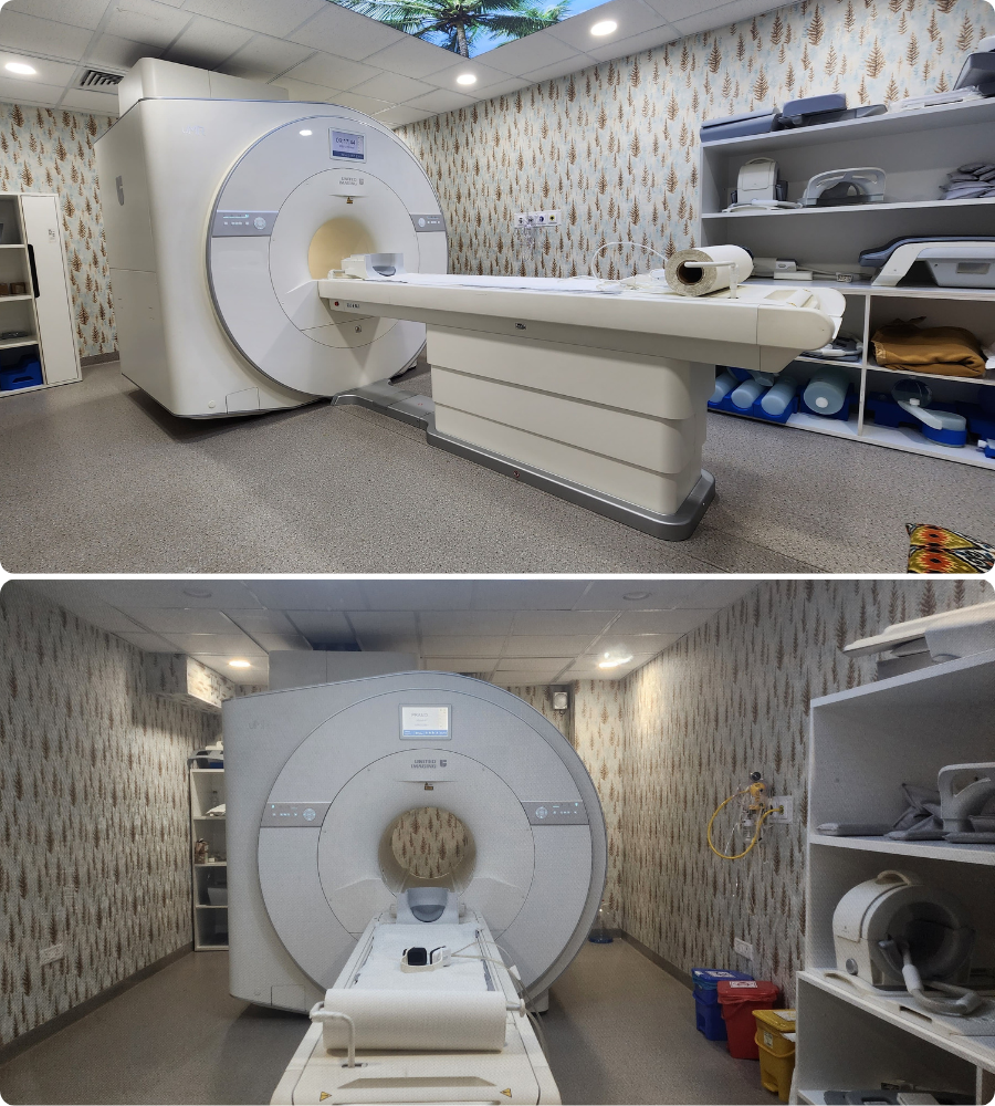 MRI scan process at CRH Diagnostics Greater Noida